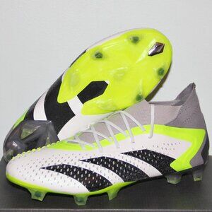 Adidas Predator Accuracy.1 FG Soccer Cleats Mens 6.5 8 White Black Lemon